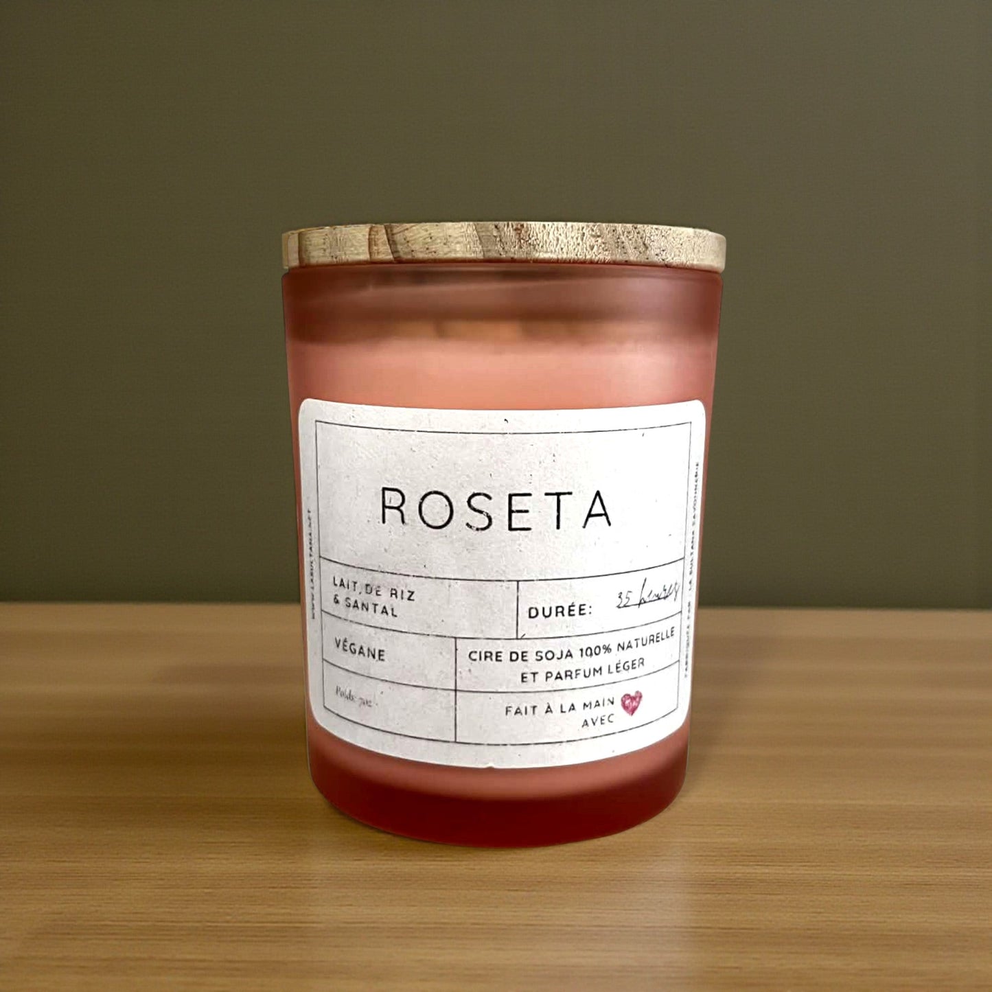 ROSETA lait de riz & santal