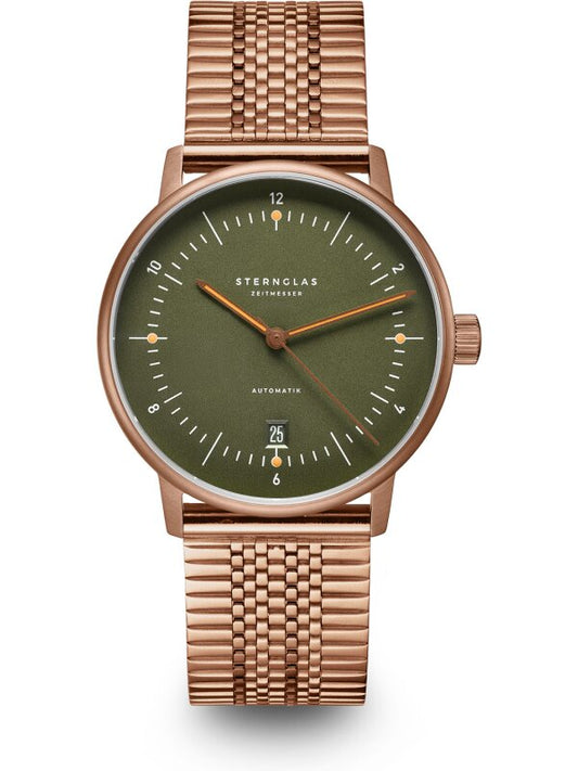 Sternglas Naos Men's 38 mm Automatic Watch