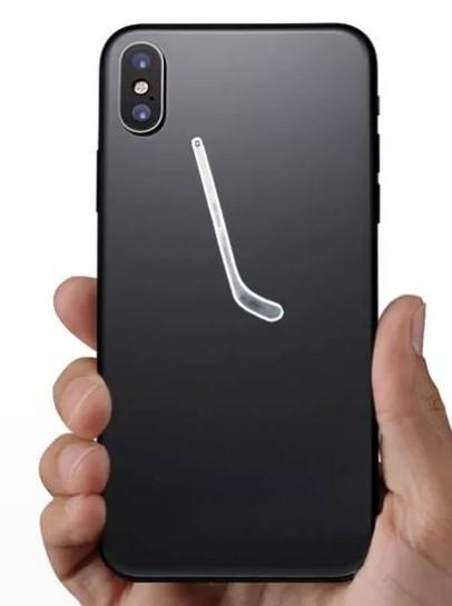 Car Sticker - Watercolor Hockey Stick