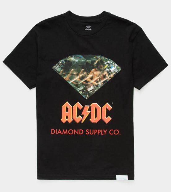 Diamond  AC/DC - Mens Tee