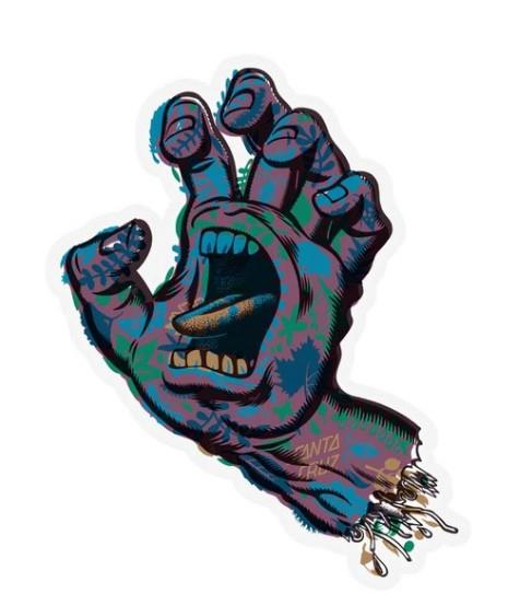 Santa Cruz LG Growth Hand - 5.5" Sticker