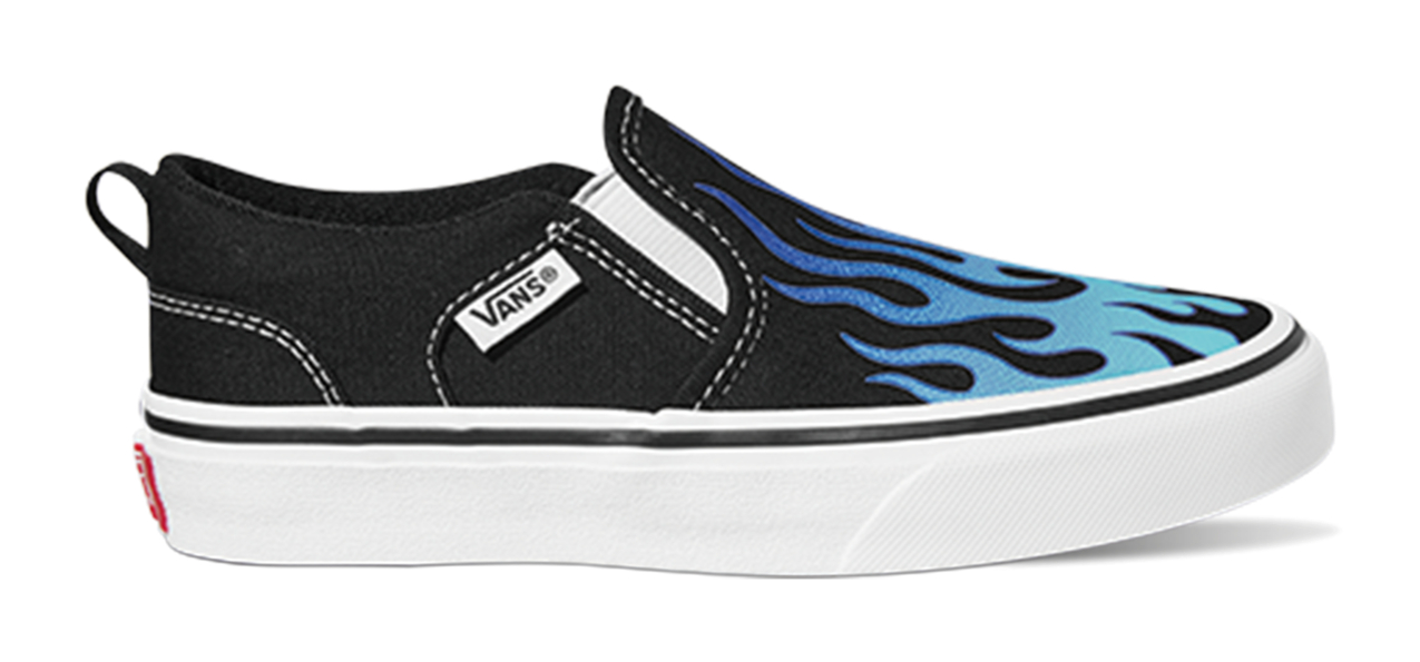 Vans Asher - Kids Slip On Shoe