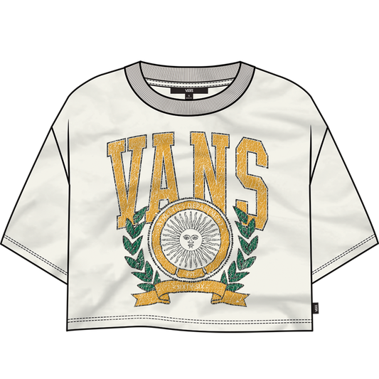 Vans First Team Relax Crop - Womens Short Sleeve Tee