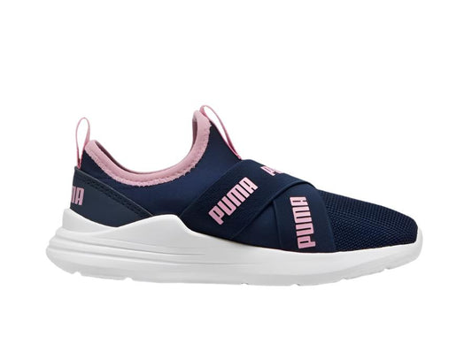 Puma Wired Run - Girls Slip On Shoe