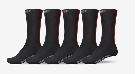 GLOBE Stripe Hi Crew - Mens Socks