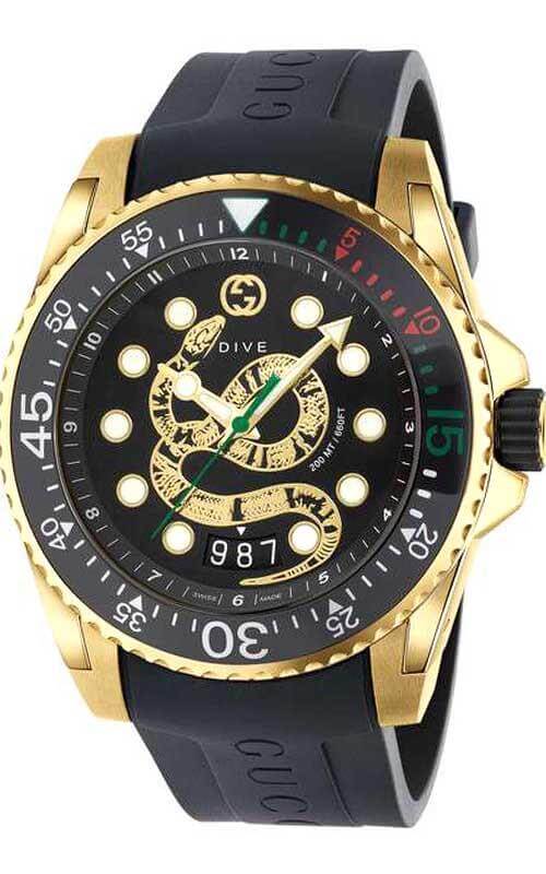 Gucci Dive Mens Watch YA136219