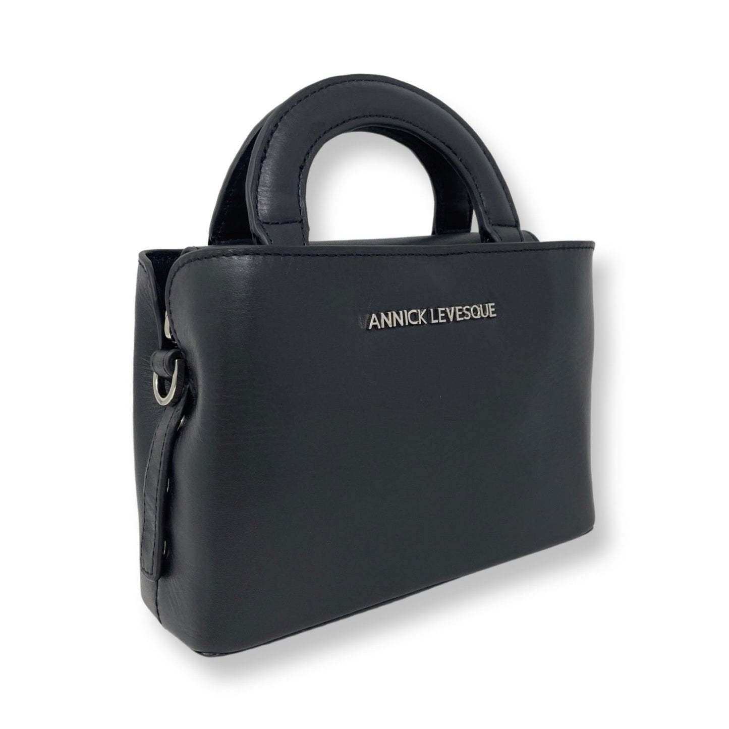 Sac à main deux en un, noir | Clarence