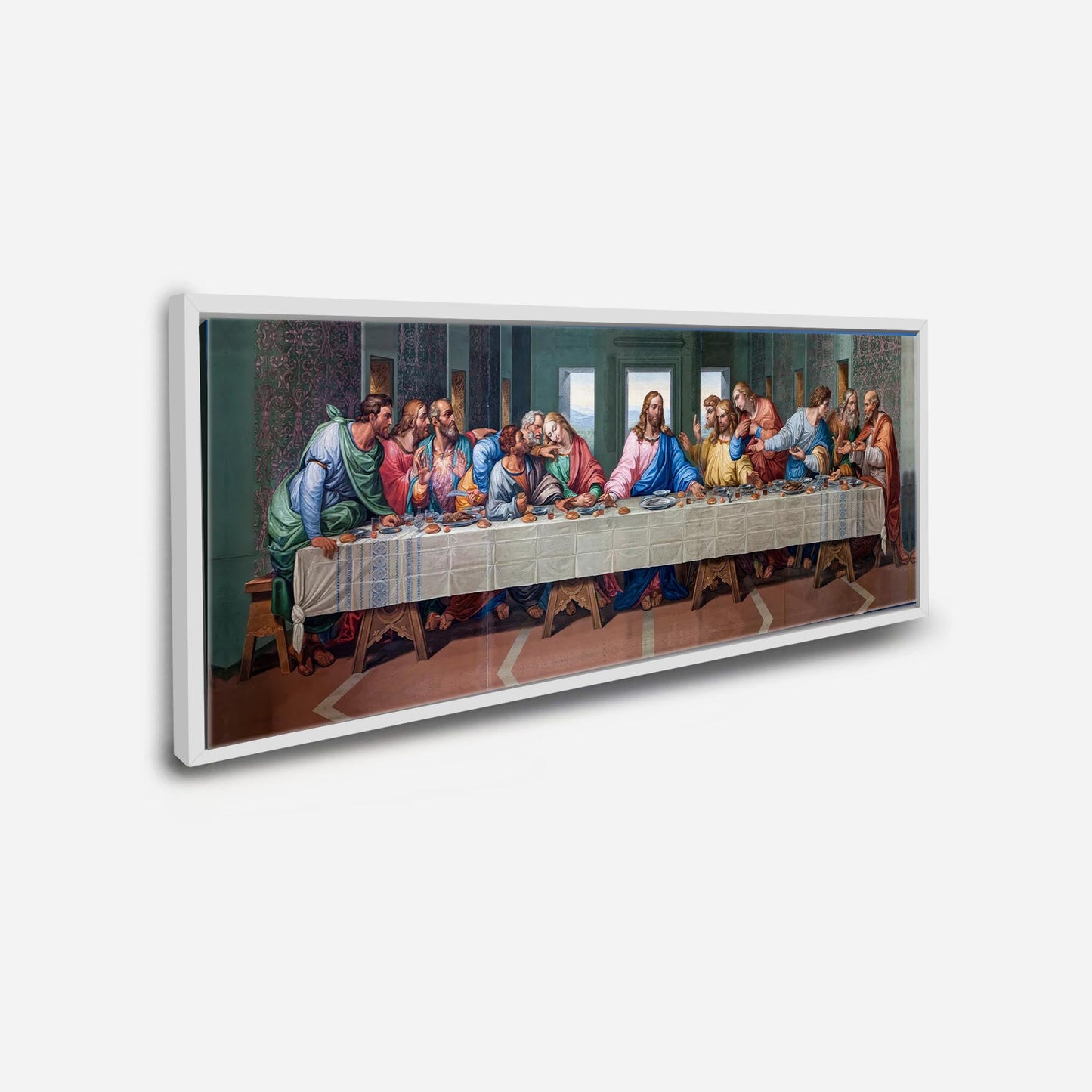 Last Supper Canvas- Wall Art- RGB varnish Canvas Print