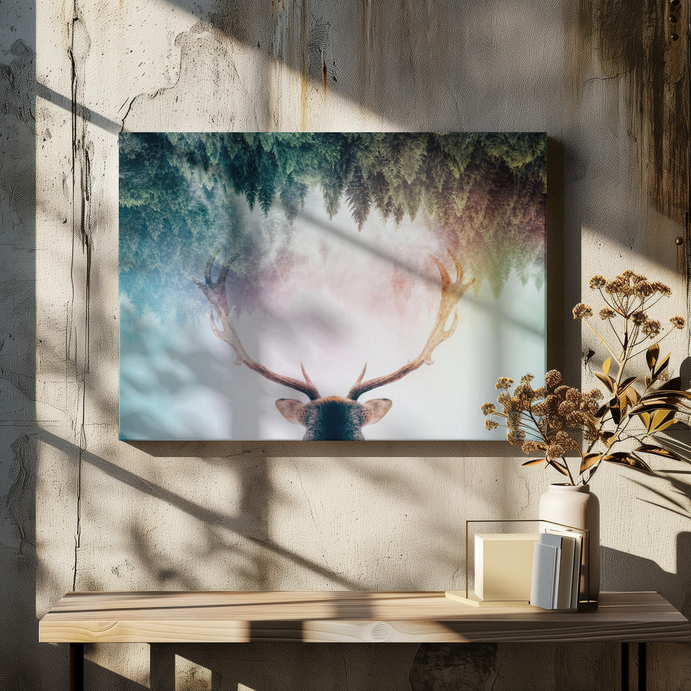 Wall Art Antler Spiritual