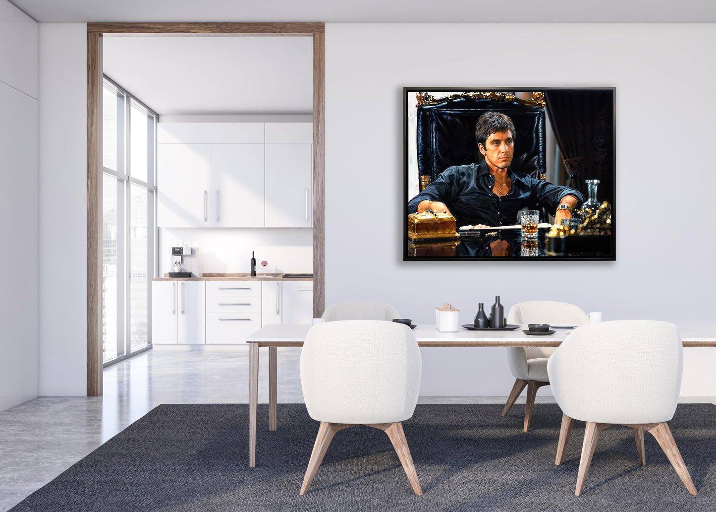 Wall art Scarface art -Scene Movie
