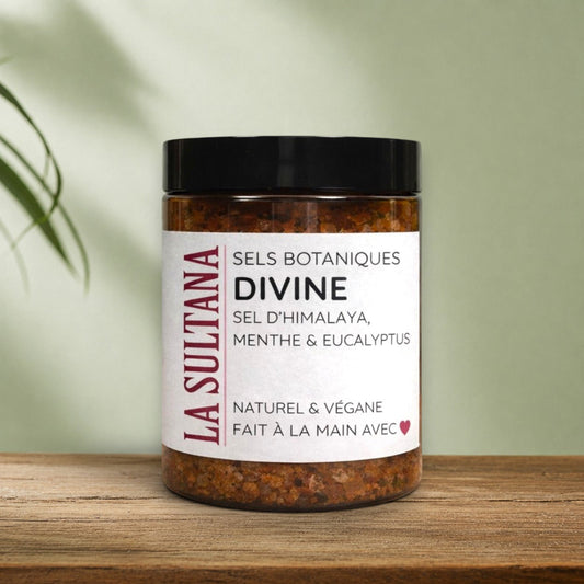 Sels botaniques DIVINE menthe et eucalyptus