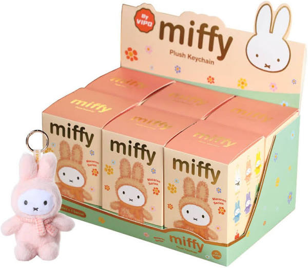 Miffy Macaron Plush Keychain Blindbox
