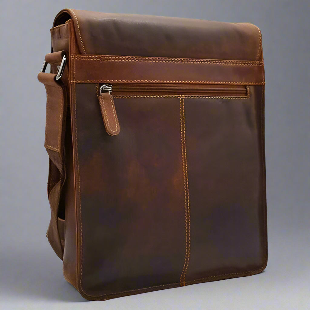 Greenwood Leather Messenger Bag