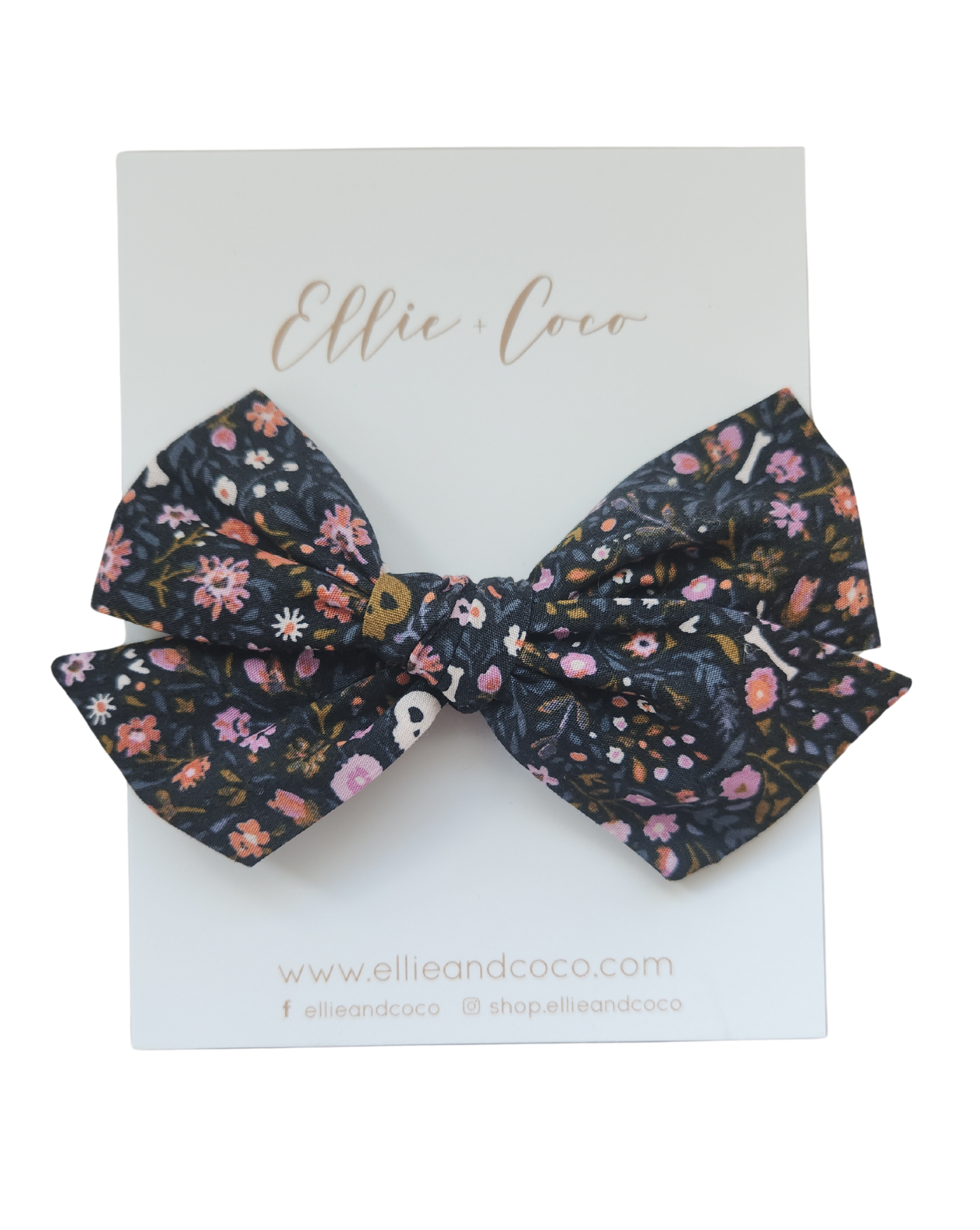 Skulls + Bones Oversize Bow