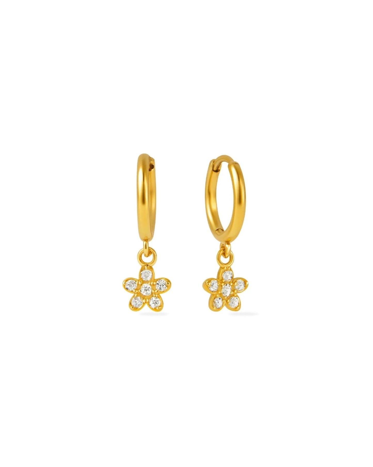 Sparkling Huggies Earrings
