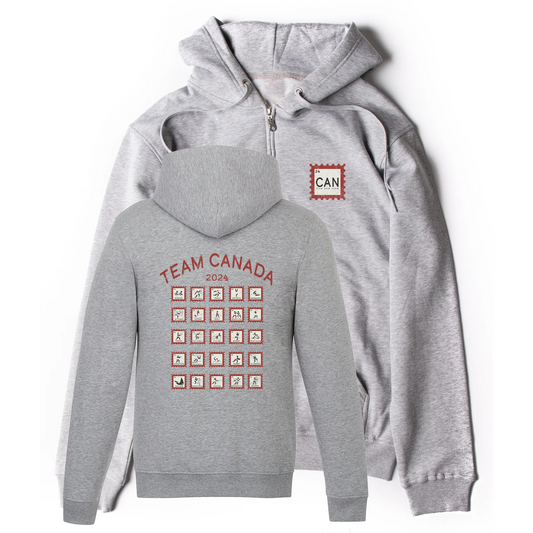 CANADA STAMP ZIP-UP (YOUTH)