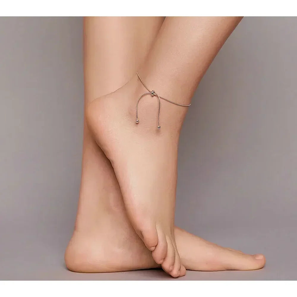 The Exotic 925 Sterling Silver Snake Anklet