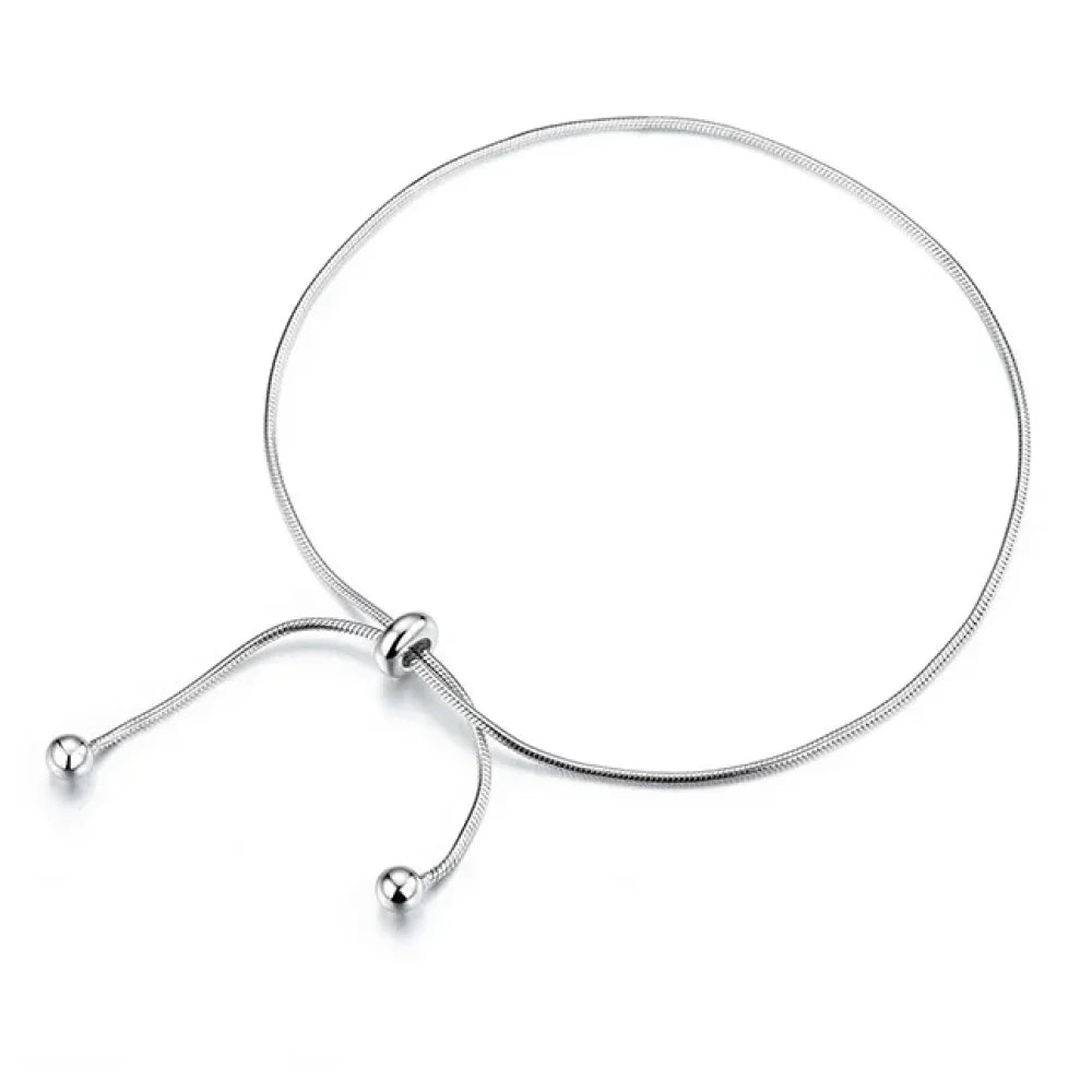 The Exotic 925 Sterling Silver Snake Anklet