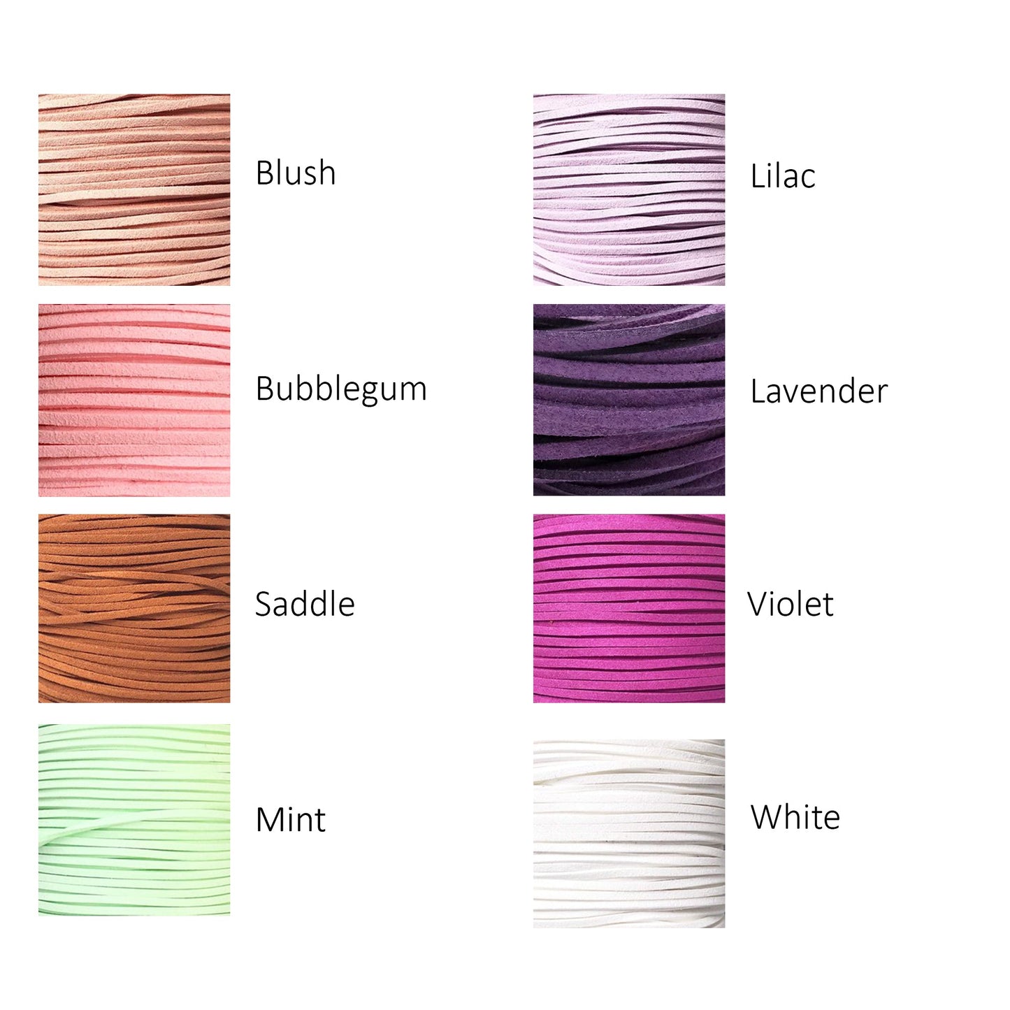 Itty Bitty Suede Bows | 14 Colours Available