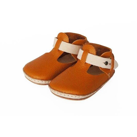 Umeloihc Teo 12cm Babies First Shoe Kit Camel