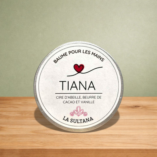 Baume pour les mains TIANA cacao & vanille