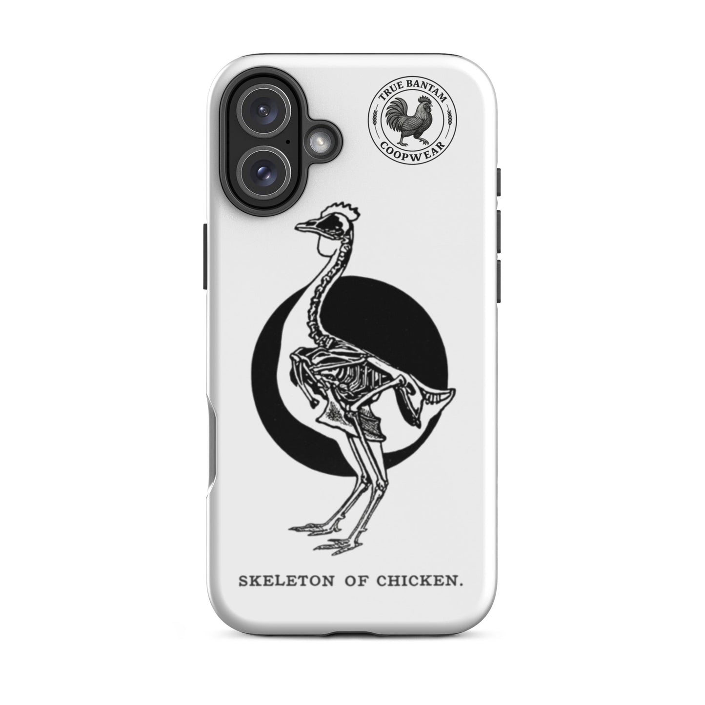 Chicken Skeleton Retro Tough Case for iPhone®