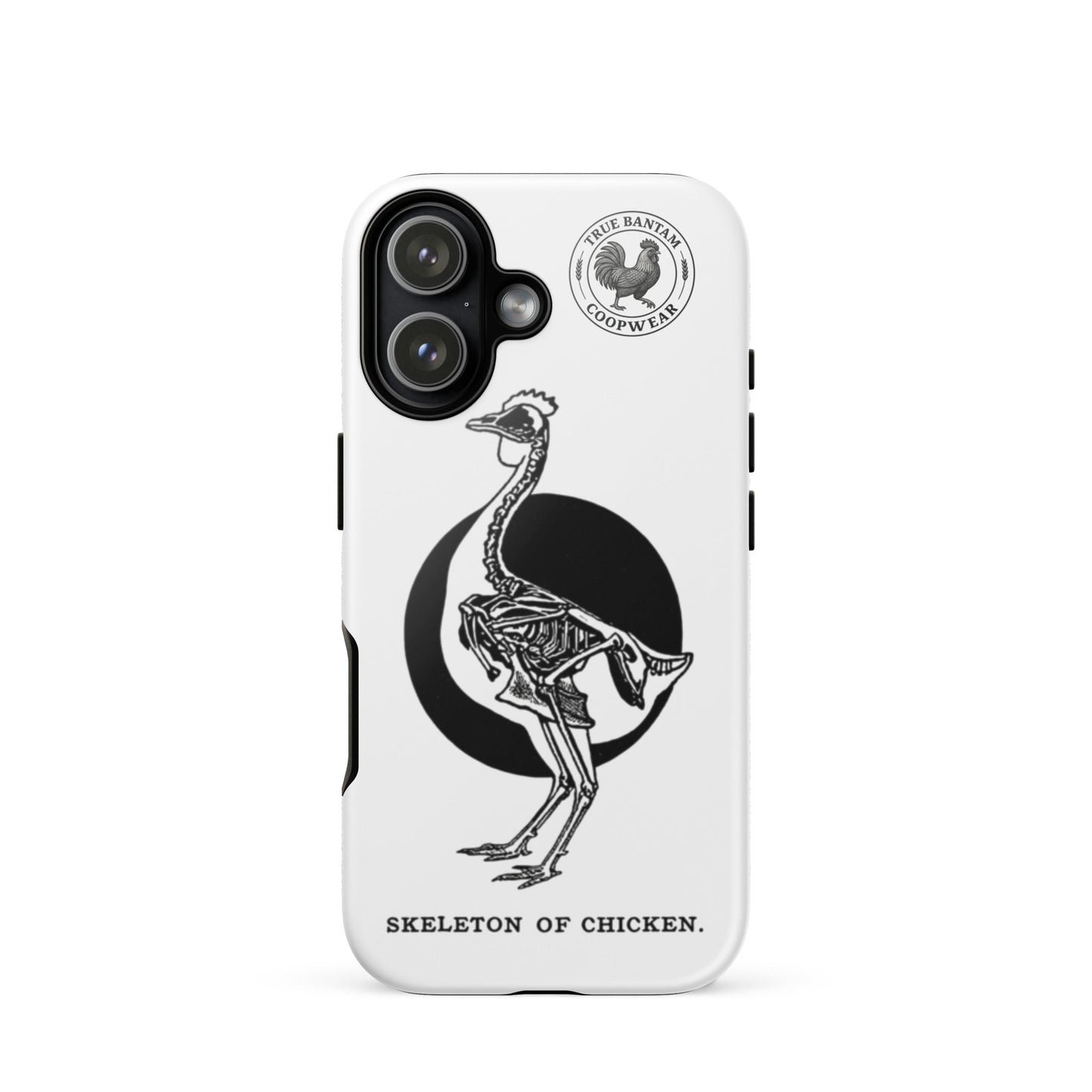 Chicken Skeleton Retro Tough Case for iPhone®