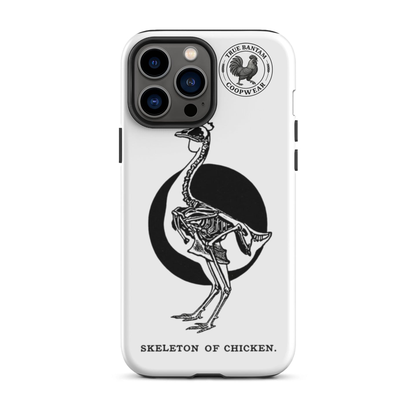 Chicken Skeleton Retro Tough Case for iPhone®