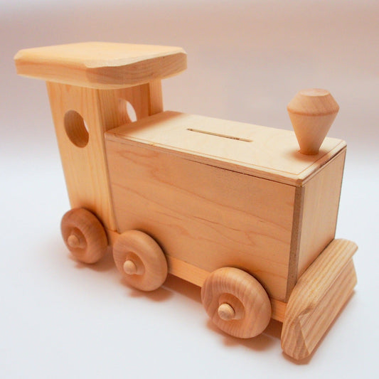 Train Engine Coin Bank