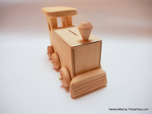 Train Engine Coin Bank