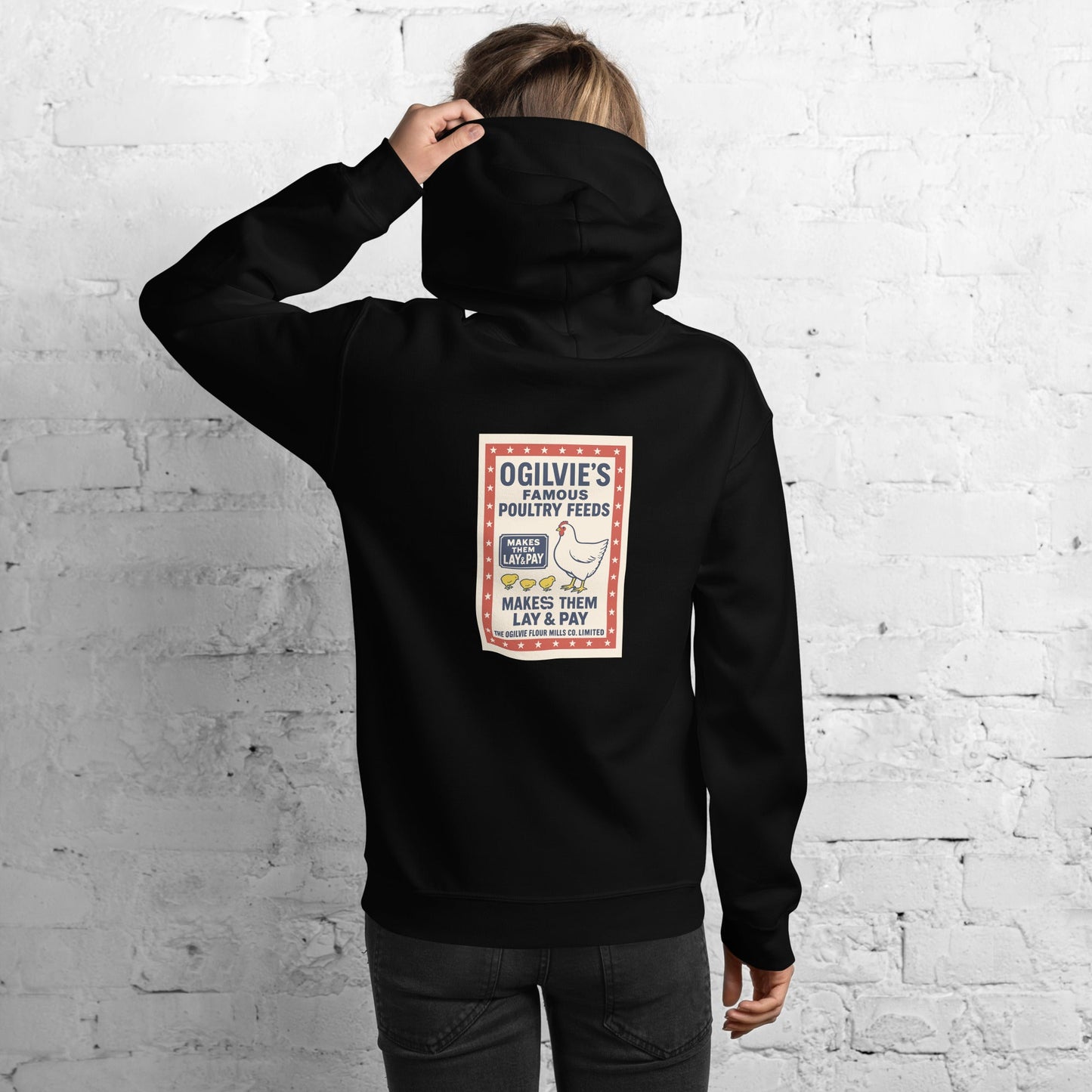 Retro Gurley Laying Pellets Unisex  Bunny Hug (Hoodie)