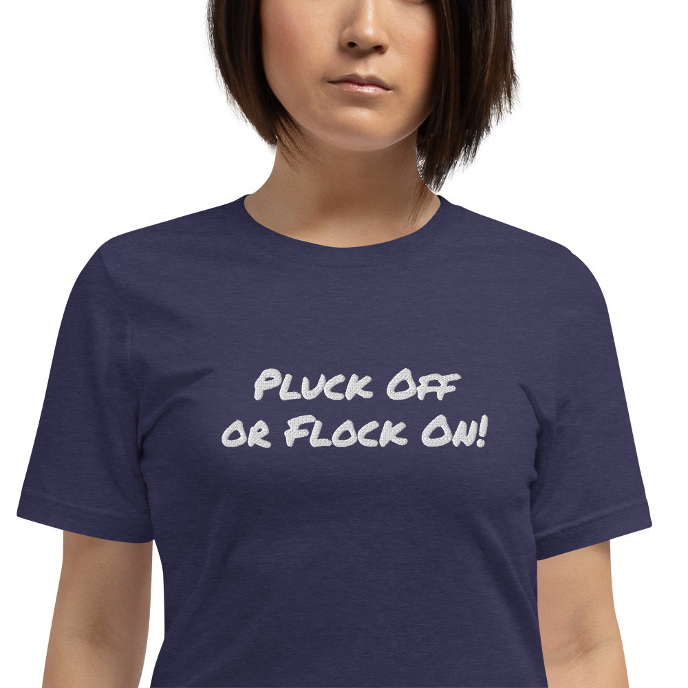 Flock off Unisex t-shirt