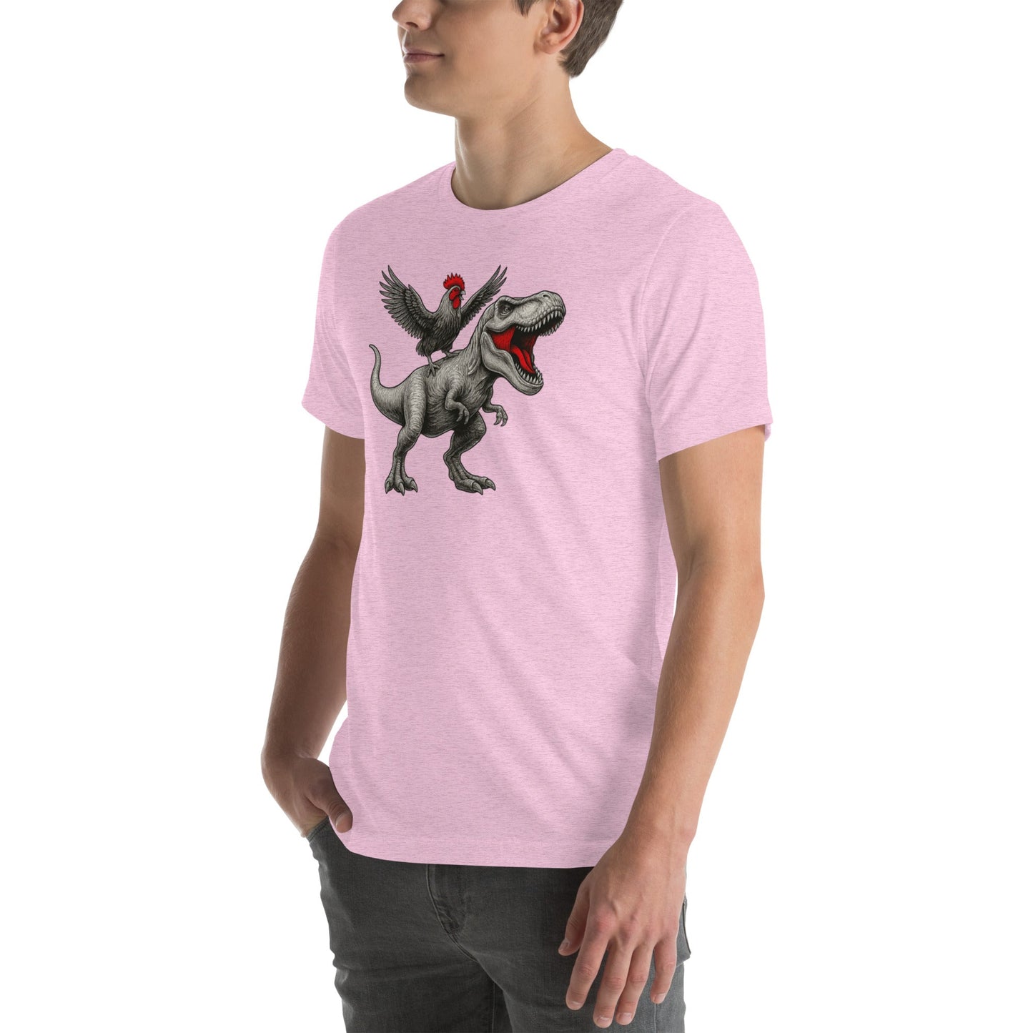 Chickasaurous Unisex t-shirt