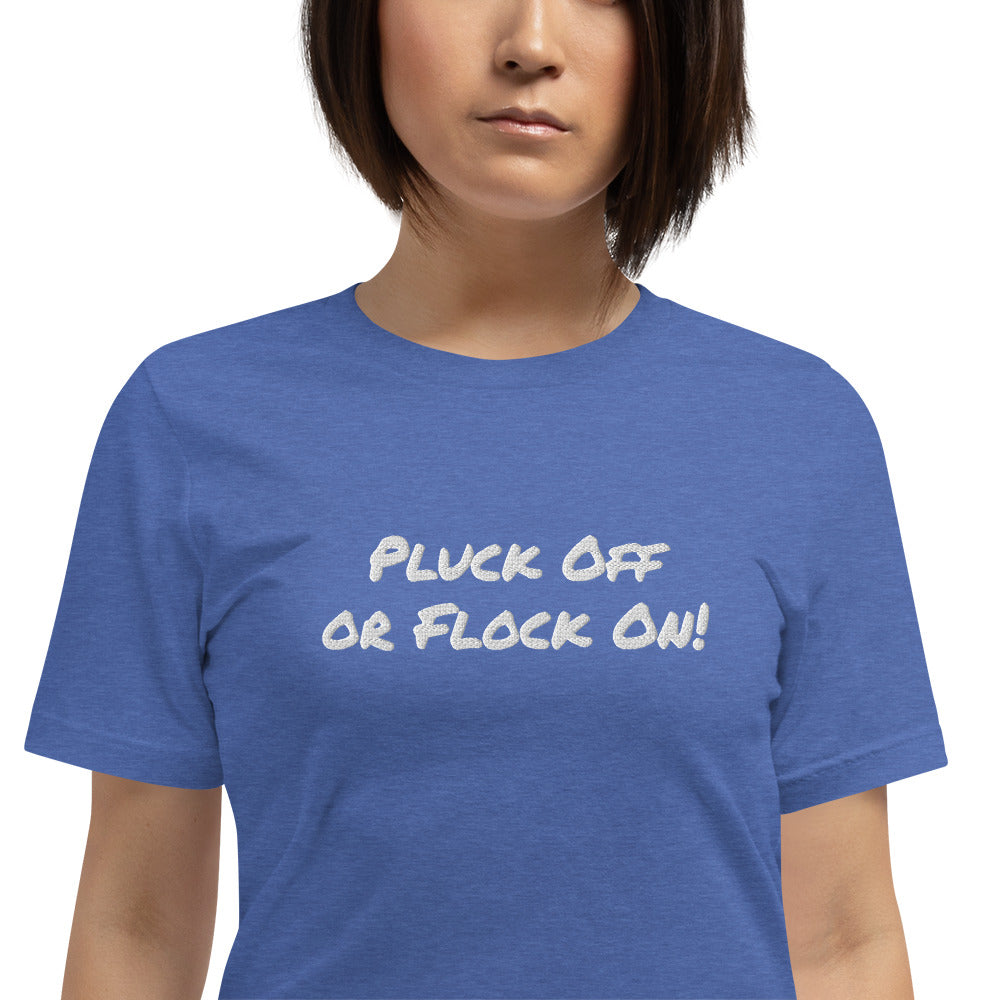 Flock off Unisex t-shirt