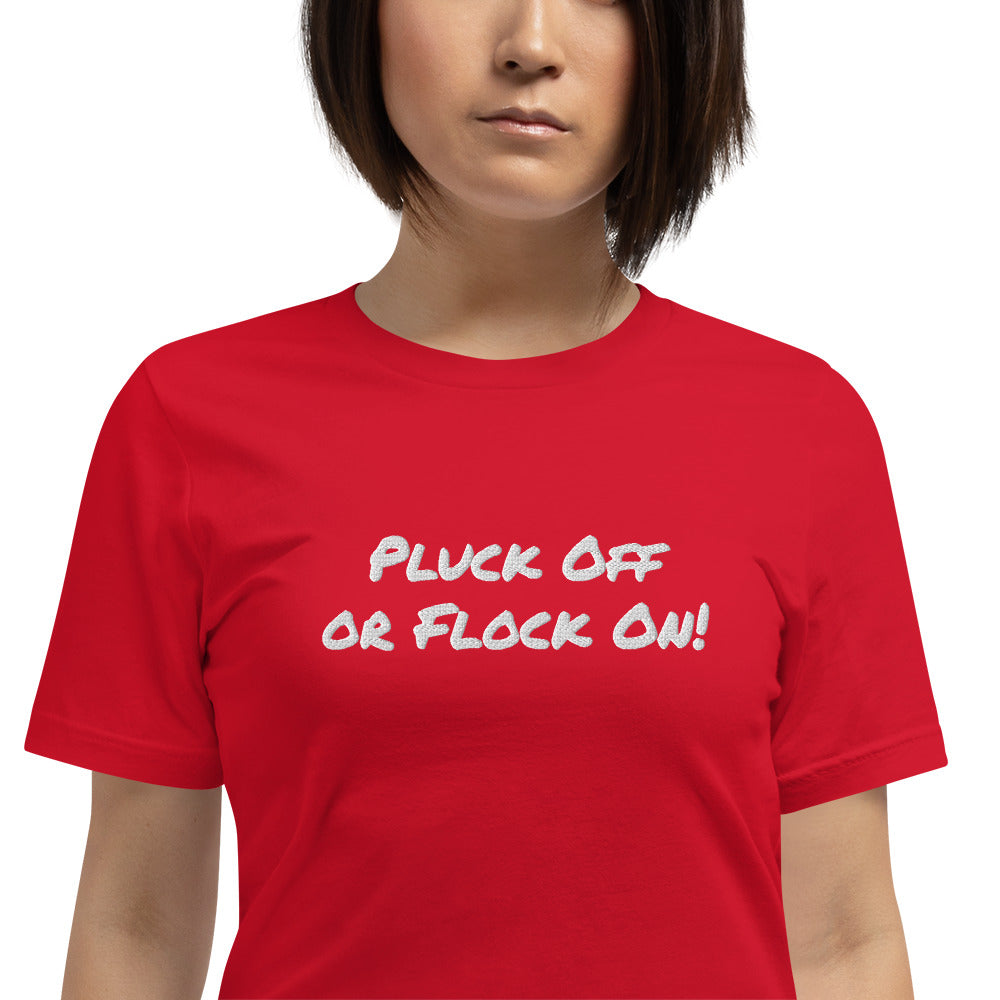 Flock off Unisex t-shirt