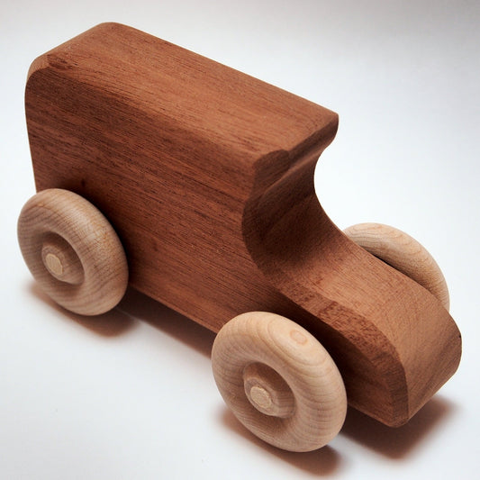 Vintage Dark Hardwood Model T Car