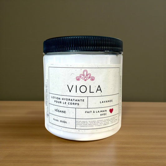 Lotion hydratante VIOLA lavande