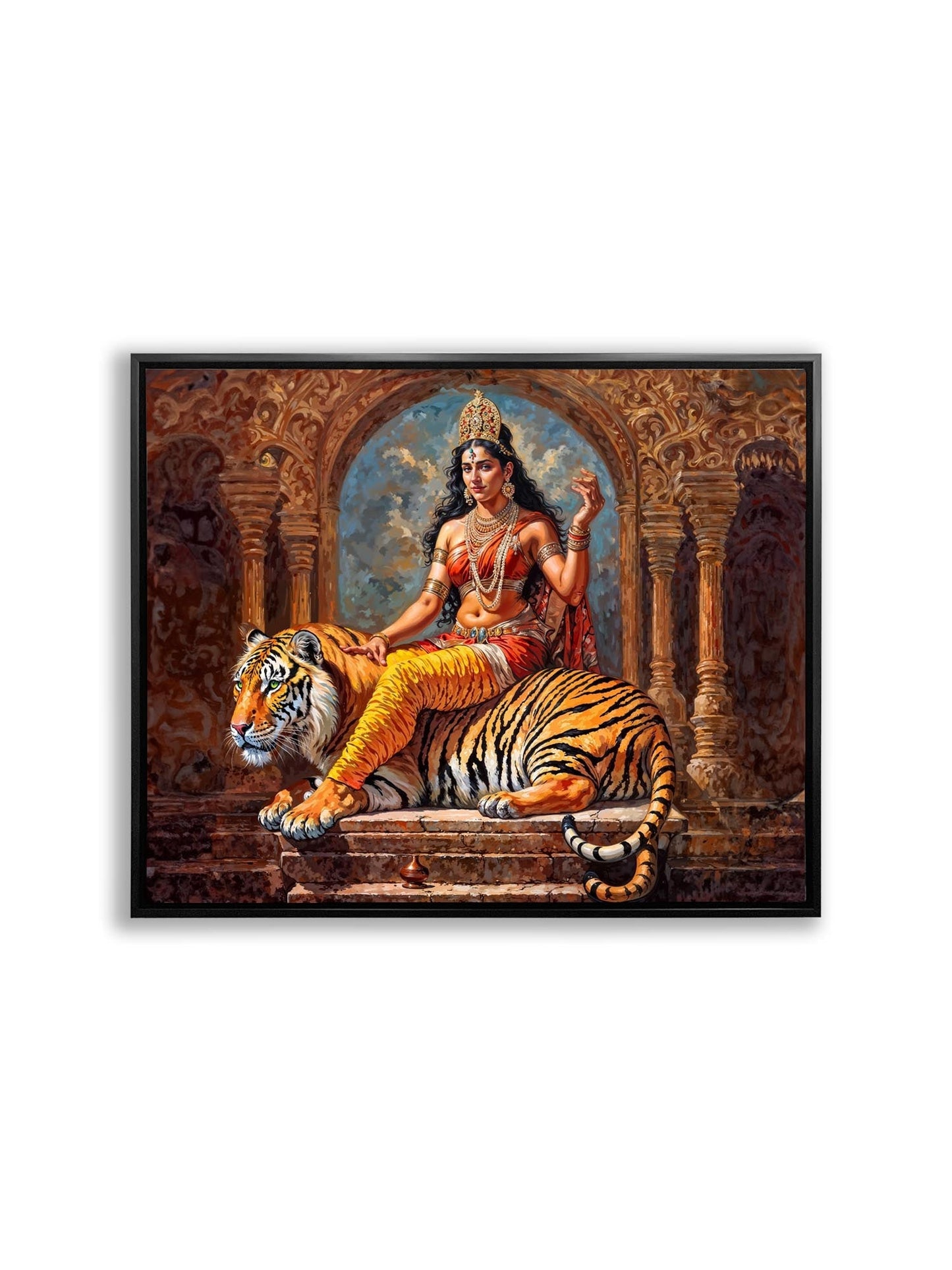 Wall Art -Parvati Canvas Print -Indian Art