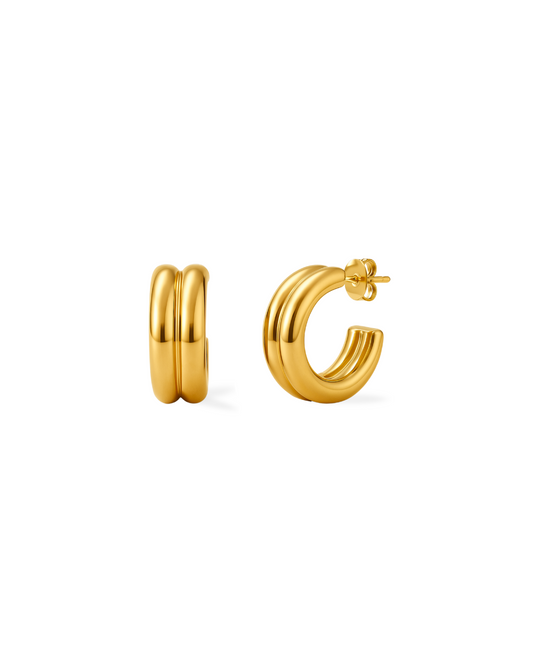Double Hoops Earrings