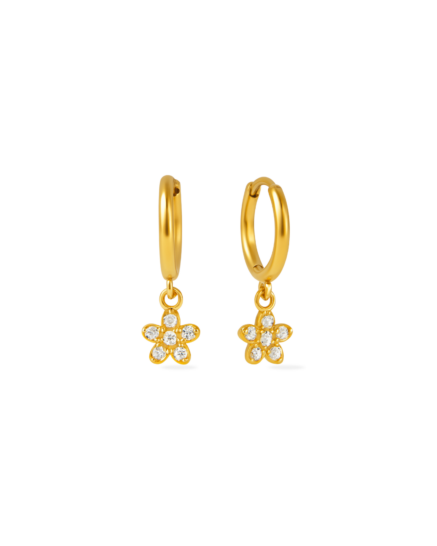 Sparkling Huggies Earrings