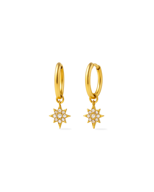 Sparkling Huggies Earrings