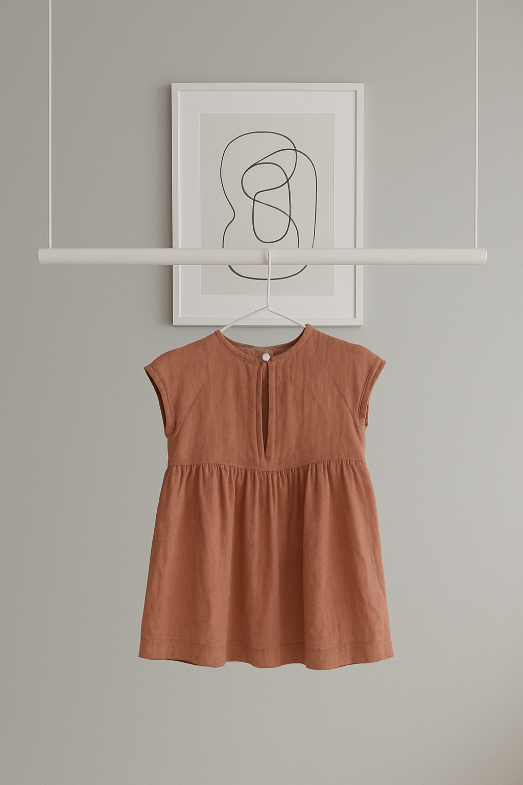 Ceiling Clothing Rack