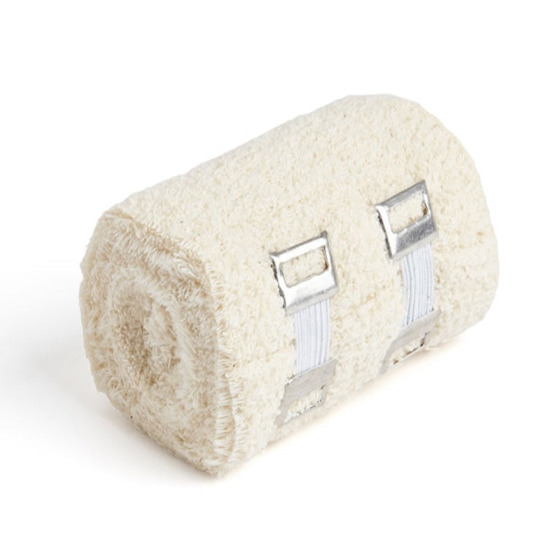 White Cotton Crepe Bandage 3''