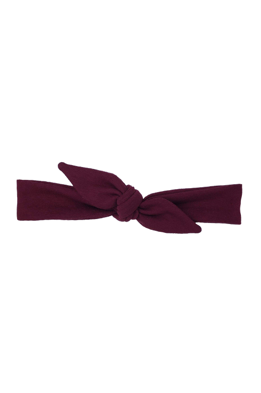 Topknot Headband | Wine