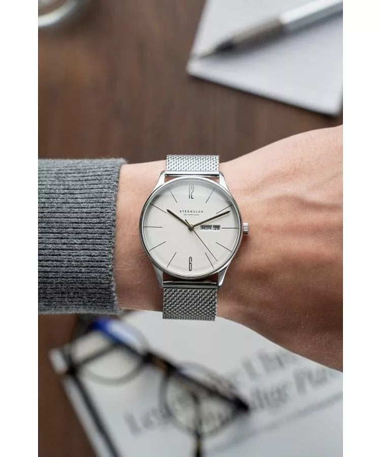 Sternglas Berlin Metro Men's 38 mm Quartz Watch