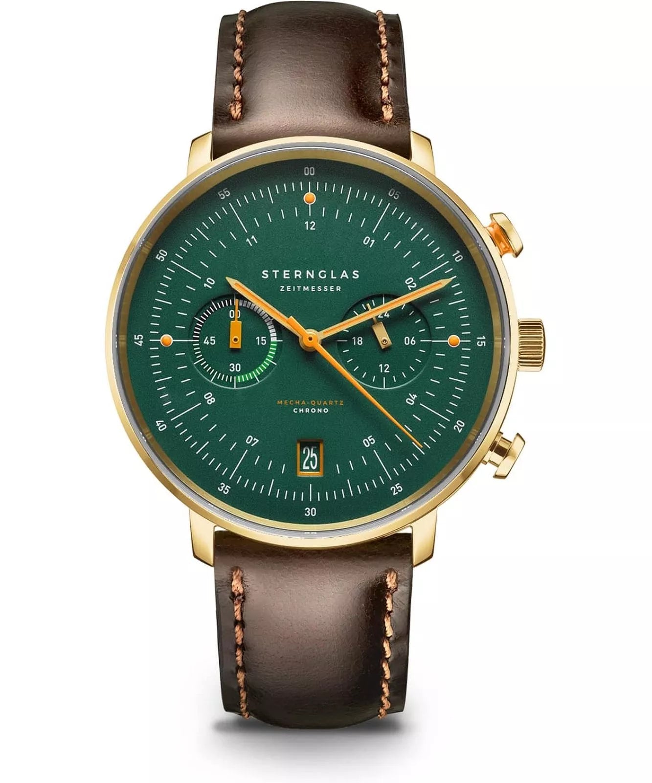 Sternglas Hamburg Ed Vintage Men's 42 mm Quartz Watch