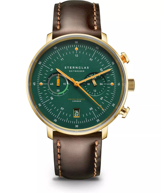 Sternglas Hamburg Ed Vintage Men's 42 mm Quartz Watch